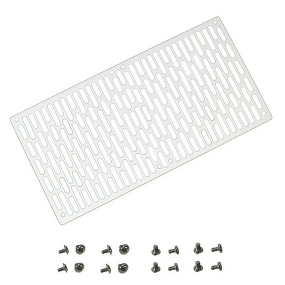 AOOOWER Radiator Protective Cover Galvanized Steel Cooling Fan Plate Guard for PC
