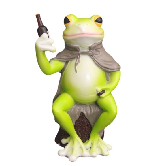 AOOOWER Realistic Frogs Ornament Weather Resistant Resins Garden Sculpture Perfect For Outdoor Landscape And Interior Styling