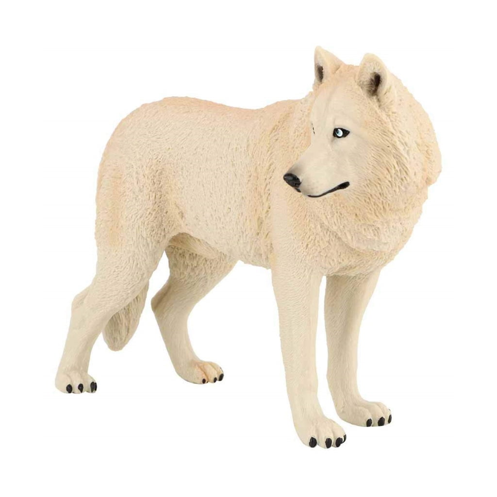 AOOOWER Realistic Wolf Toy Figure Statue For Decorative Display Model ...