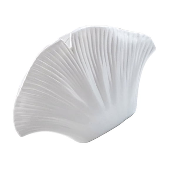 AOOOWER Resin Vases with Shell Shape Dried Flower Arrangement Vases Farmhouses Decors