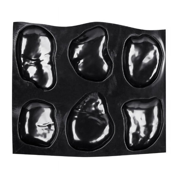 AOOOWER Rock Brick Concrete Mold Step Stones Plaster Cobblestones Plastic Mould Garden Pathway Decoration DIY Making Tool