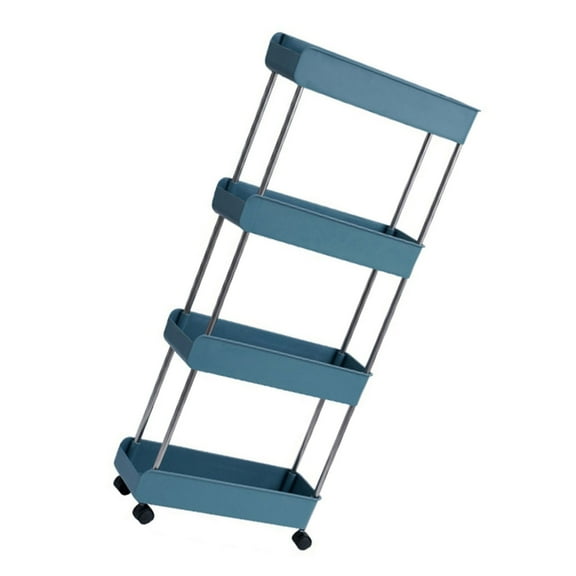 AOOOWER Rolling Kitchen Trolley with Multiple Layer and Cup Holder for Home Organization