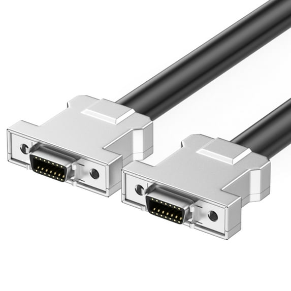 AOOOWER SCSI Cable SCSI Female to Female Cable with Metal Connectors for Data Machines Tape Machines Scanners for Data Storage
