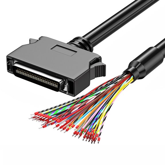 AOOOWER SCSI Data Line with Terminal CN14P 20P 26P 36P 50P Connectors for Digital Device