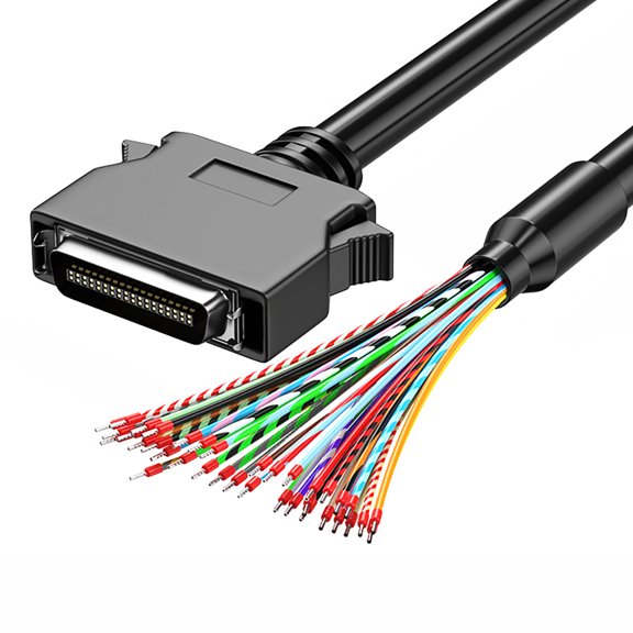 AOOOWER SCSI Data Line with Terminal CN14P 20P 26P 36P 50P Connectors for Digital Device