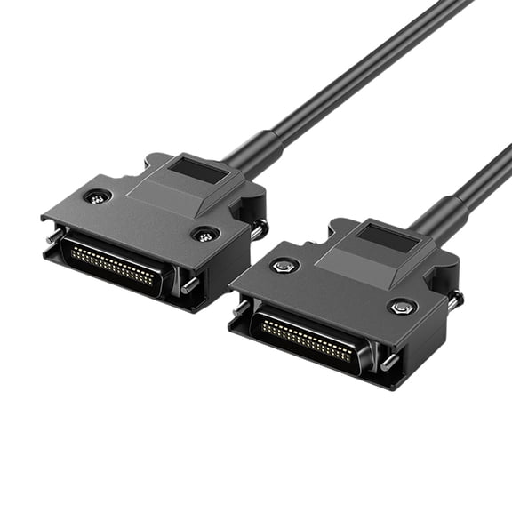 AOOOWER SCSI Data Transfer Cord for Industrial Equipment, Available in 5 Connectors CN14P CN20P CN26P CN36P CN50P and 6 Lengths