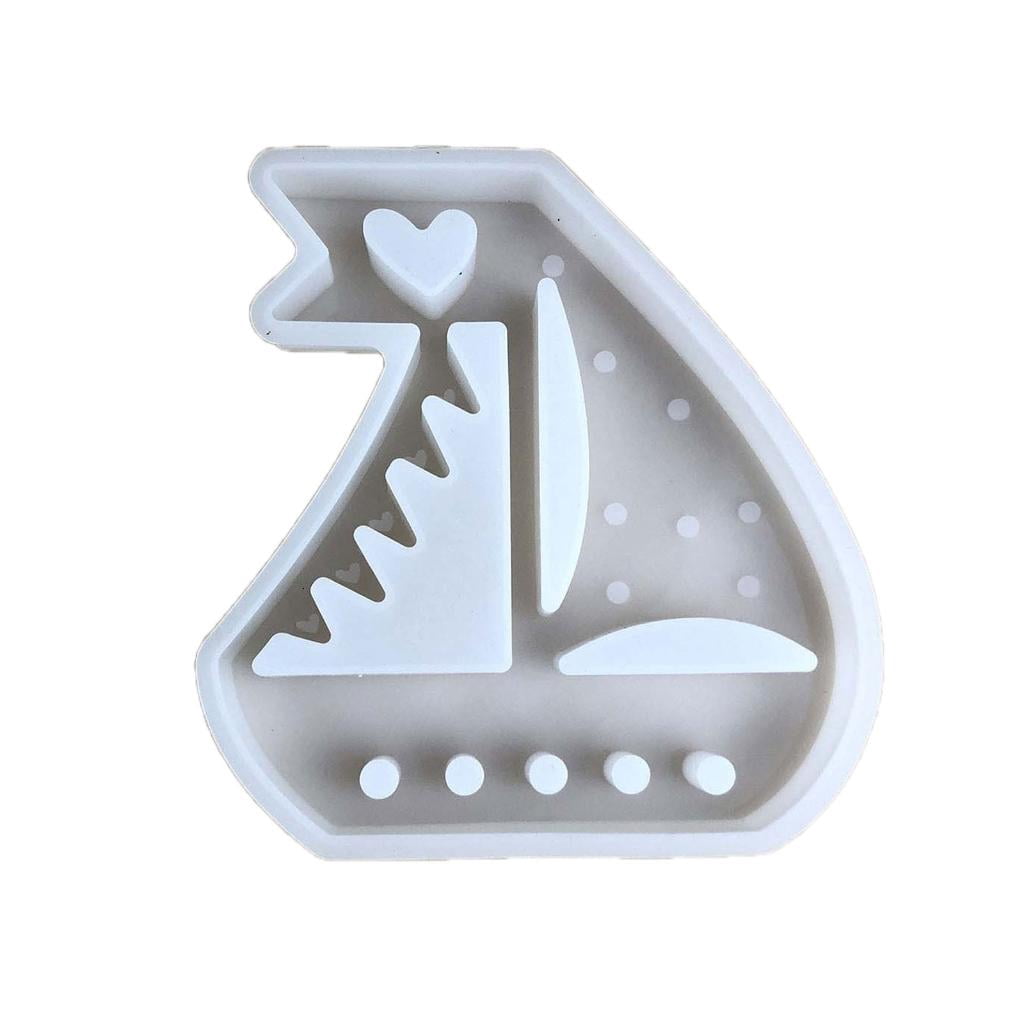 AOOOWER Sailing Ship Silicone Molds for Epoxy Resin Money Holder ...