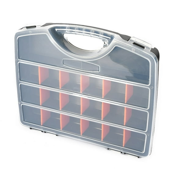 AOOOWER Screw Organizers Hardware Organizer Box with Compartment Bolt Organizer Dividers Storage Containers for Garage Tool