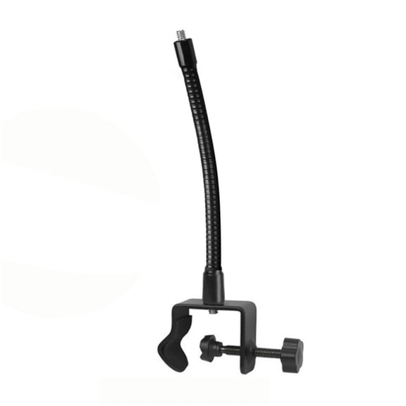 AOOOWER Secure Metal Plastic Clamp Swiveling Mount for Action Camera Smartphone Tablets
