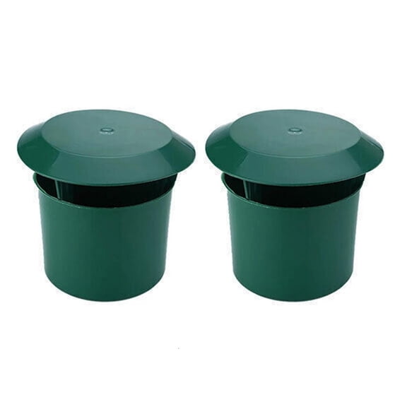 AOOOWER Set Of 2 Snail And Slug Traps For Protecting Flowers And Vegetables Reusable Snails Catcher Slug House