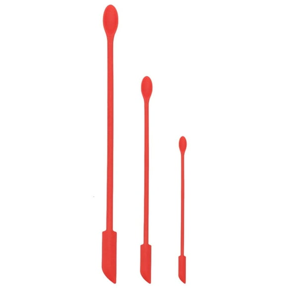 AOOOWER Set Of 3 Dishwasher Safe Silicone Stirring Sticks for Epoxy and Liquid Blending Food Grade Mixing Tool For