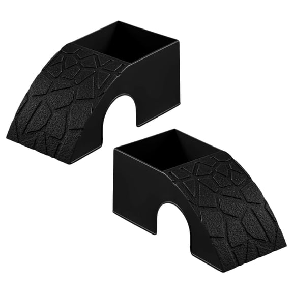 AOOOWER Set of 2 Pet Reptiles Hideouts Place Tunnel House for Breeding Box Basking Ramp Shelter Cave Terrarium Decoration