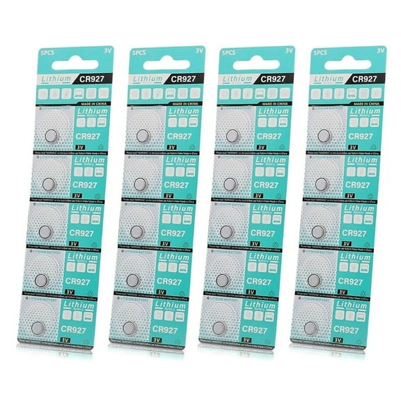 AOOOWER Set of 5/10/20pcs CR927 Button Cell Batteries CR 927 Coin Cell Battery 3V Lithium Batteries for DIY Projects and Crafts