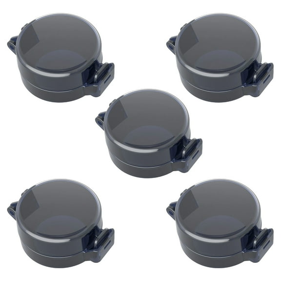 AOOOWER Set of 5pcs Adhesive Protective Cover for Deadbolts Lock Avoid Unwanted Locking