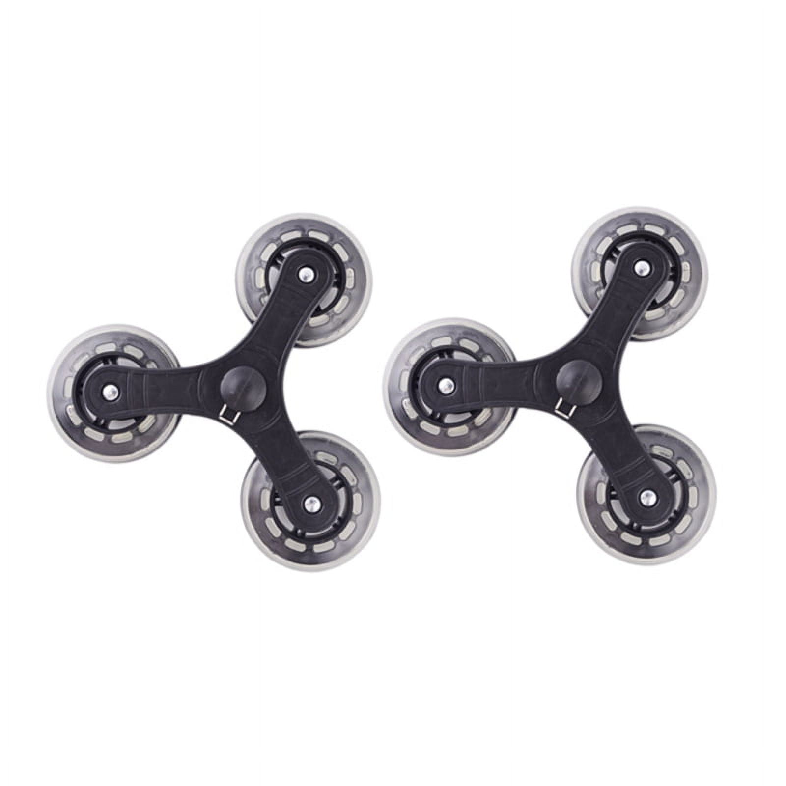 AOOOWER Shopping Cart Stair Climbing for Triangle Wheel Sliding Rollers