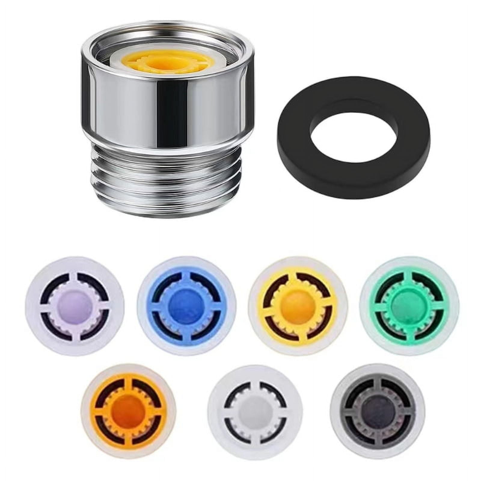 AOOOWER Shower Head Flows Restrictor G1/2 Adapters Shower Flows Reducer