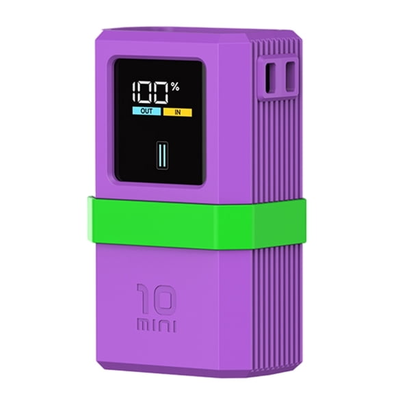 AOOOWER Silicone Case for 10 Mini 10000mAh PB1055 55W Energy Bank Fast Charging Cable