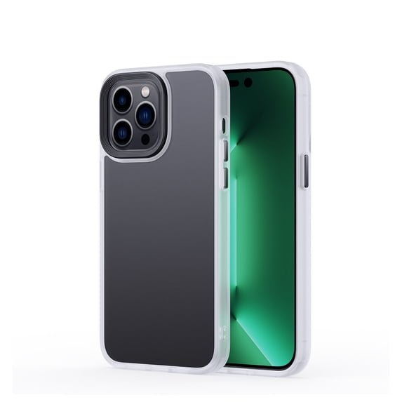AOOOWER Skin-friendly for Protection Back Cover Compatible for 14/14pro/14plus/14 pro max Phone Bumper-Shockproof Sleeve Antiscr