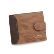 AOOOWER Slim Credit Card Holder for Men Coin Purse Wallet PU Small Change Pocket