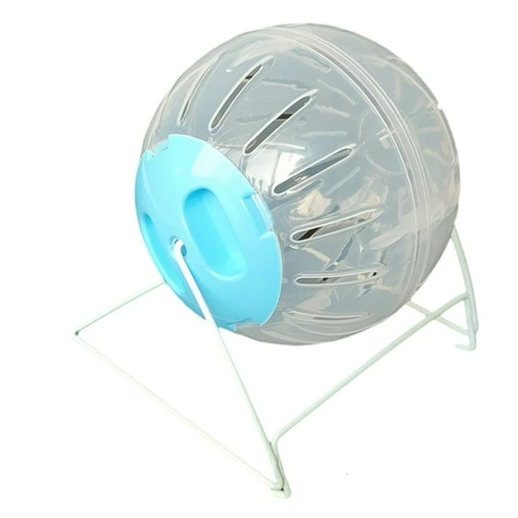 AOOOWER Small Animal Running Wheel Noise Freely Design Hamster Exercise Roller Ball Toy With Stable Stand Cage Accessory
