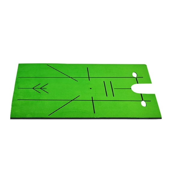 AOOOWER Small Golf Hitting Mat Small Putting Training Golf Mat Golf Swinging Chipping Mat for Indoor Outdoor Golf Hitting