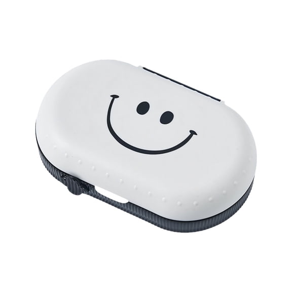 AOOOWER Small Retainer Case Plastic Soaking Tray For Dentures And Orthodontic Devices