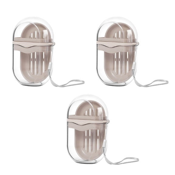 AOOOWER Small Soap Container With Drain Structure Elegant Bathroom Solution For Daily Use