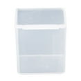 thumbnail image 1 of AOOOWER Small Square Clear Plastic Jewelry Storage Boxes Beads Crafts for Case Container, 1 of 16