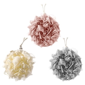 AOOOWER Soap Loofah Scrubber Soft Textured Body Buffer Durable Bath Essential