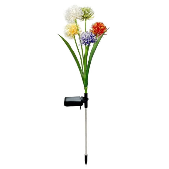 AOOOWER Solar Garden Lights Outdoor Decorative Solar Onion Flower Light Solar Landscape Light Outdoor Decoration for Garden Yard