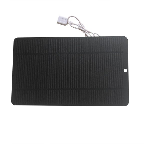 AOOOWER Solar Panel for Security Camera Solar Panel Outdoor Rechargeable Battery Camera