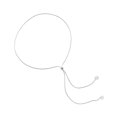 thumbnail image 1 of AOOOWER Sophisticated Chain Pearls Lariat Necklace Dainty Pearls Drop Necklace with Pullable Neckchain for Casual or Formal Wear, 1 of 10
