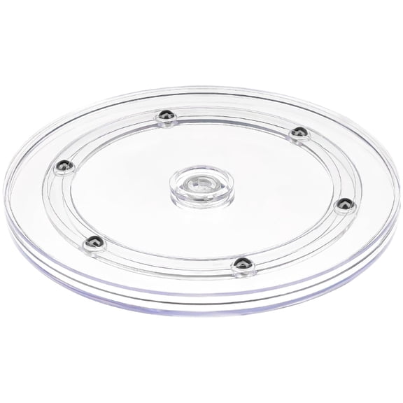 AOOOWER Space Efficient Rotating Turntable Manual Control Stable Kitchen Countertop Base