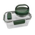 AOOOWER Stackable Salad Box With Leakproof Lid Portable Plastic Salad ...