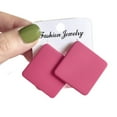 thumbnail image 1 of AOOOWER Statement Earrings for Women Unique Geometric Ear Studs Handmade Acrylic Jewelry, 1 of 15