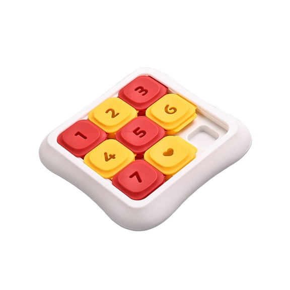 AOOOWER Stimulating Number Grids Plastic Dog Puzzle For Treat Finding And Entertainment