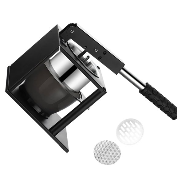 AOOOWER Strong Hand Operated Fruit Press With Stable Bottom Design Extracts More Juice From Oranges Apples And Other Produce Easily