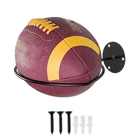 AOOOWER Strong Sports Facilities Stand Holder Reliable Mount Household Wall Mounted Ball Rack Wall Storage Rack for Centers