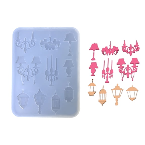 AOOOWER Sturdy Accessory Molds Suitable for Craft Epoxy Charm Flexible Mold for Project