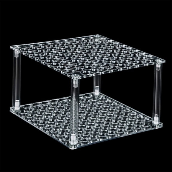 AOOOWER Sturdy Acrylic 96 Hole Storage Stand Organizers For Paintbrushes Coloring Tools