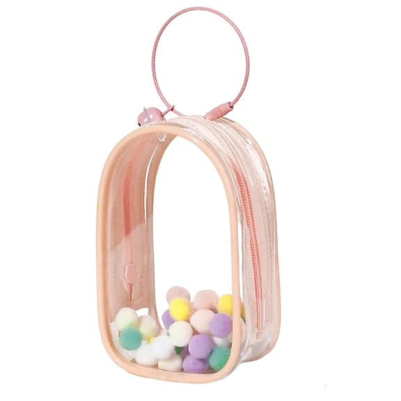 AOOOWER Sturdy PVC Clear Storage Bag for Baby Items and More Portable Designs for Easy Transportation Daily Casual Use