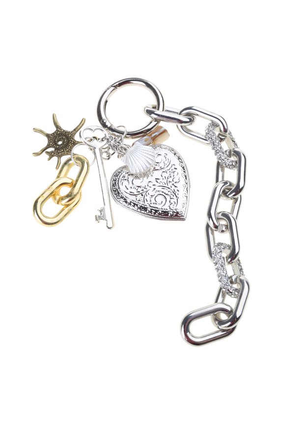 Stylish Antique Keychain Pendant Portable Accessory for Fashionable Individuals