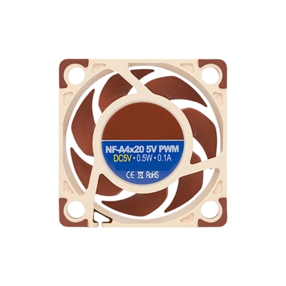 AOOOWER Super Quiet PC Case Cooling Fan High Airflows Optimized Designs Computer Case Fan for Small Chassis And ITX Builds