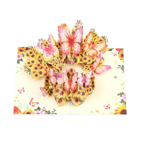 AOOOWER Surprise Popup Birthday Cards with Vibranting Color Accessory for Men and Women