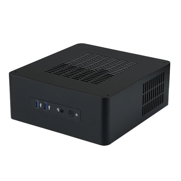 AOOOWER TA80 Mini PC Chassis Mini ITX Chassis HTPC PC Case Support 2.5inch Solid Disk