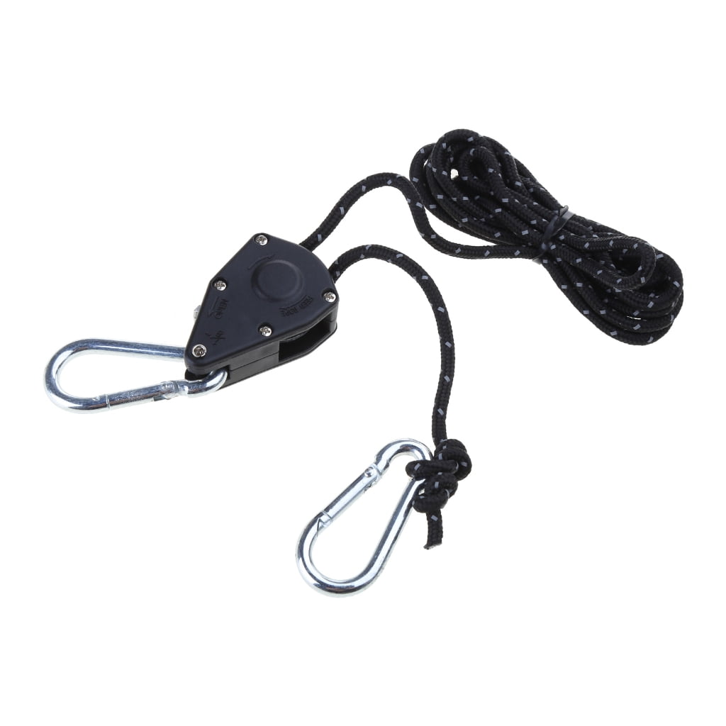 AOOOWER Tent Rope Lock Pulley Adjuster Fixed Buckle Rope Heavy Ratchet ...