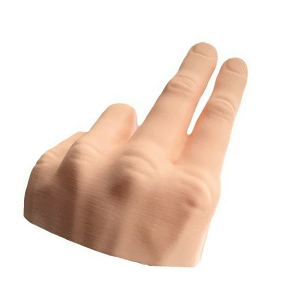 AOOOWER The Lazy Waver 2 Finger Waves Hand Car Dashboard Funny Waving Hand Car Interior