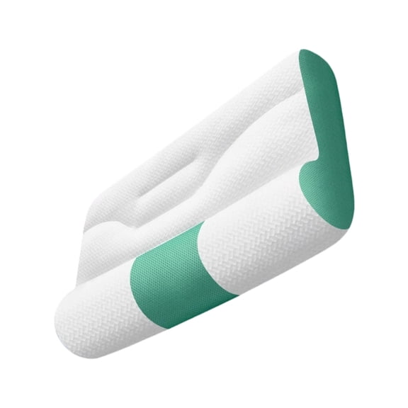 AOOOWER Therapeutic Memory foams Cervical Support Pillow Breathable Ice Bean Fabric Improves Sleep Quality Enhances Airflows