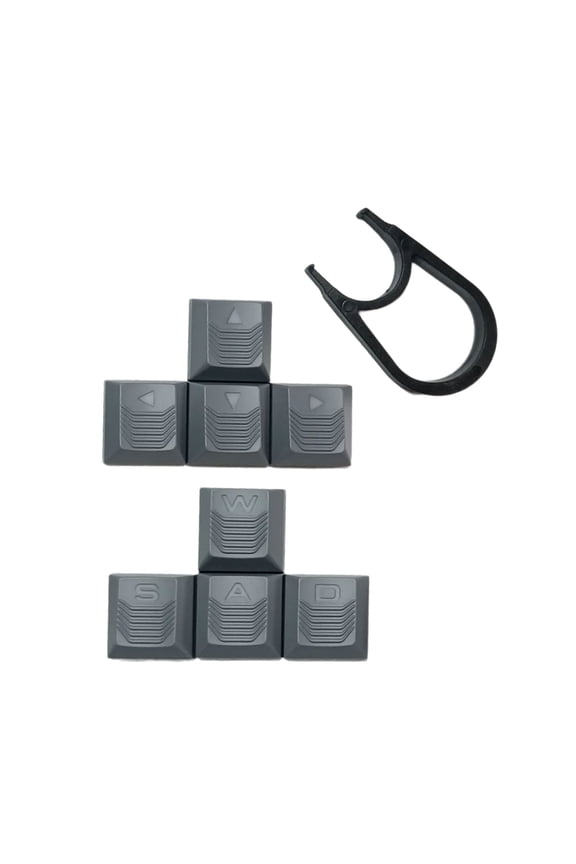 Threaded Keycaps Translucent WASD and Arrows Keys Keycap Enhances Functionality for Gaming and Office Keyboards Use