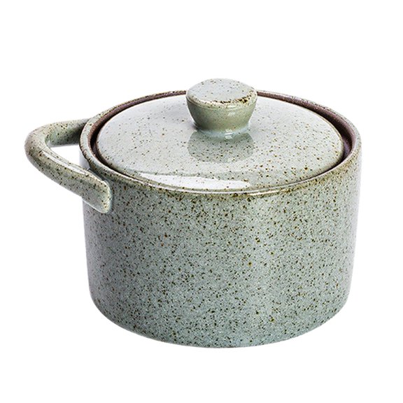 AOOOWER Traditional Designed Ceramic Seasoning Shaker Set In Simple Style For Kitchen